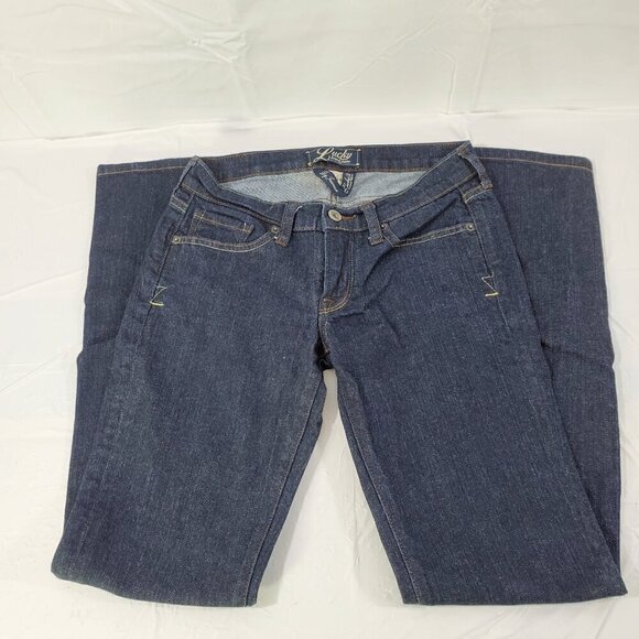 Lucky Brand Women’s Southside Zoe Flare Dark Wash Low Rise Jeans - Size 2/26 - Picture 12 of 16